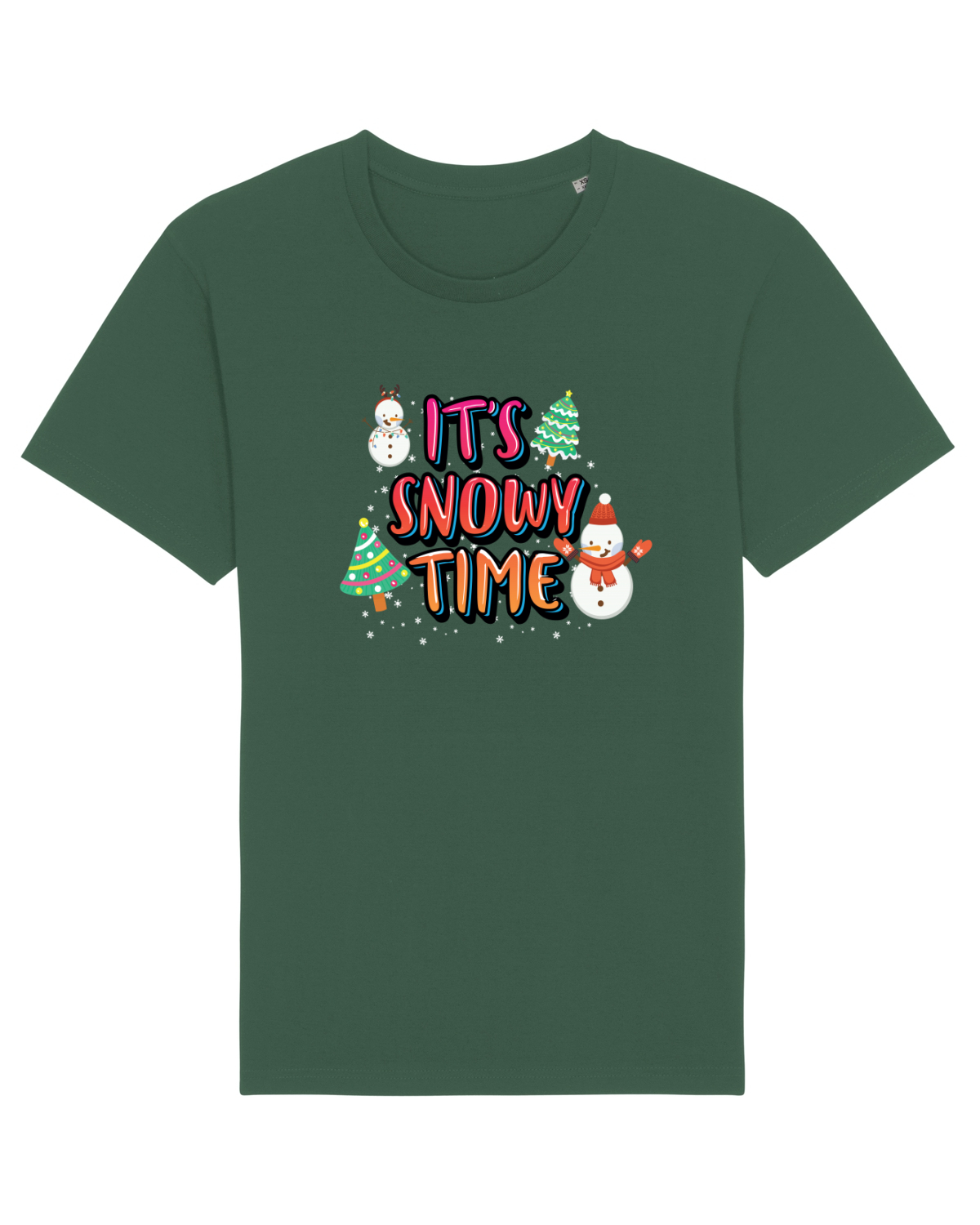 Tricou mânecă scurtă Unisex Rocker Bottle Green
