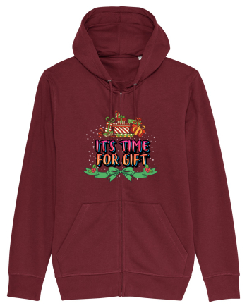 It's Time For Gift Burgundy