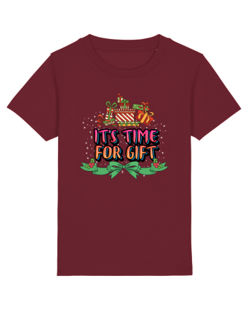 It's Time For Gift Burgundy
