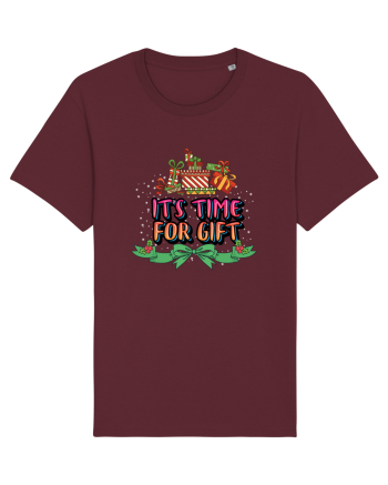 It's Time For Gift Burgundy