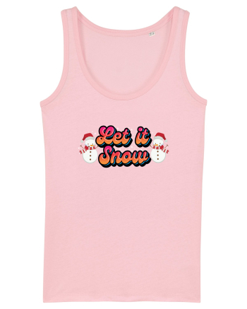 Let It Snow Cotton Pink