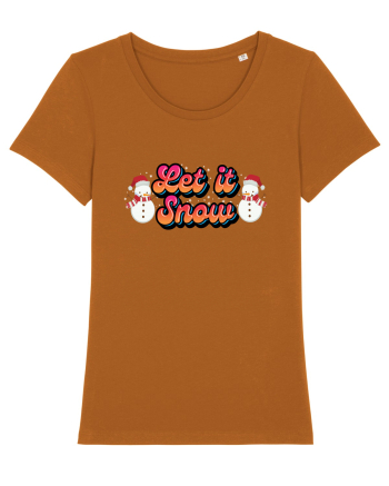 Let It Snow Roasted Orange