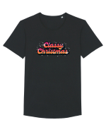 Classy Christmas Tricou mânecă scurtă guler larg Bărbat Skater