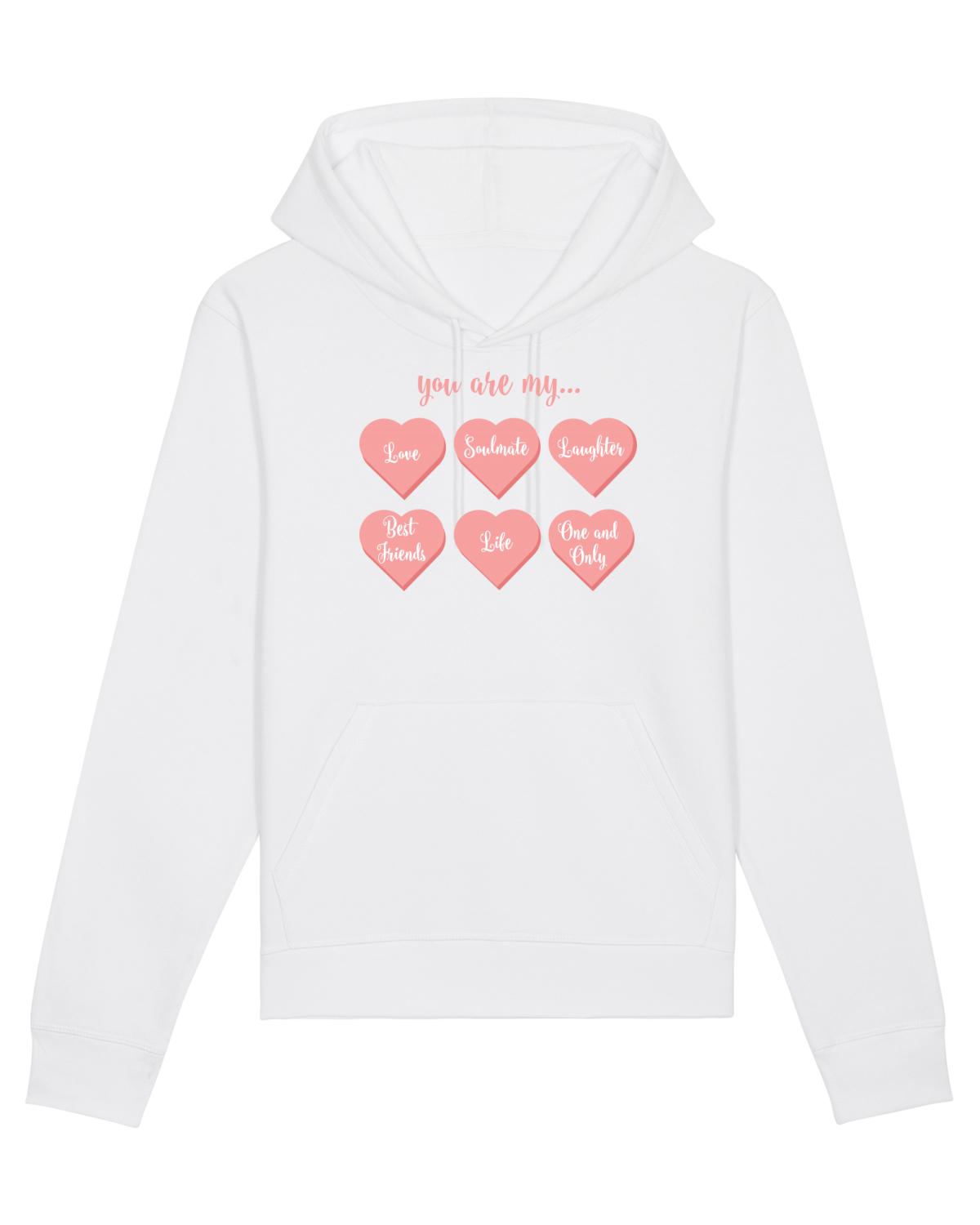 Hanorac Unisex Drummer White