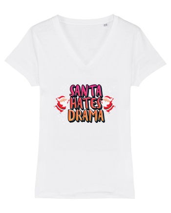 Santa Hates Drama White