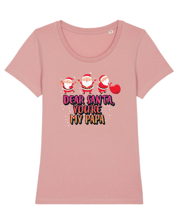 Dear Santa, You're My Papa Canyon Pink