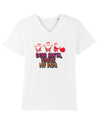 Dear Santa, You're My Papa White