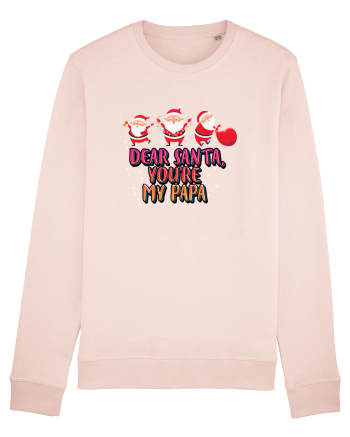 Dear Santa, You're My Papa Candy Pink