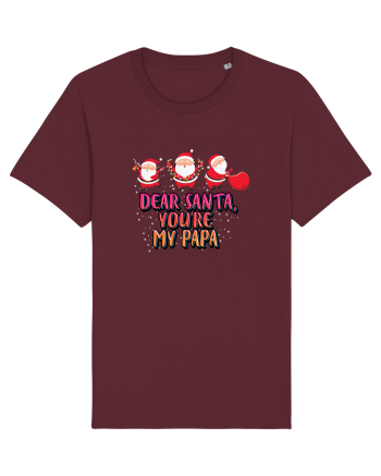 Dear Santa, You're My Papa Burgundy