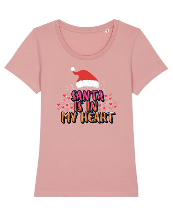 Santa Is In My Heart Canyon Pink