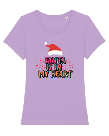 Santa Is In My Heart Lavender Dawn
