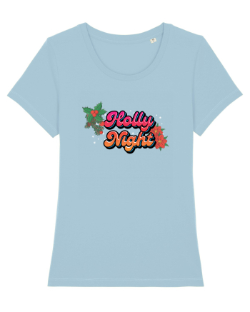 Holly Night Sky Blue