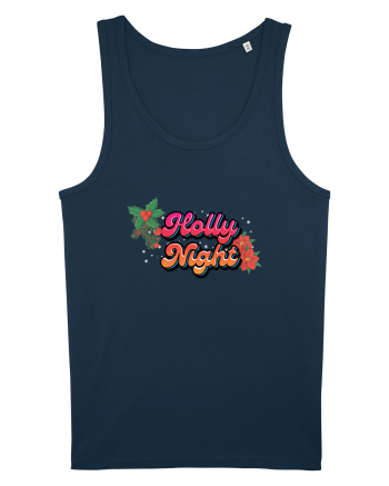 Holly Night Navy