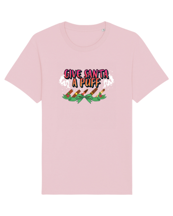 Give Santa A Puff Cotton Pink