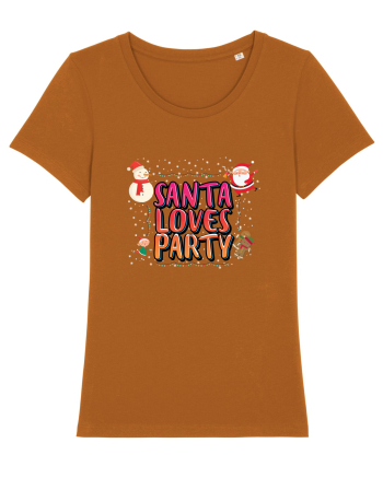 Santa Loves Party Roasted Orange