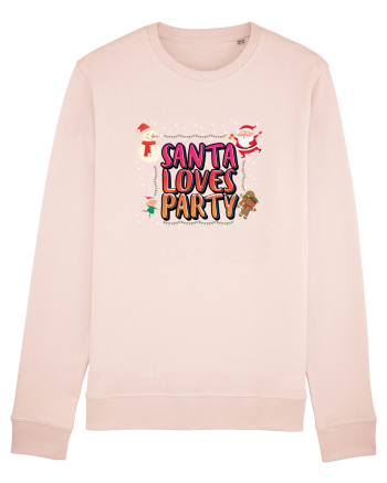 Santa Loves Party Candy Pink