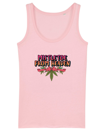 Mistletoe From Heaven Cotton Pink