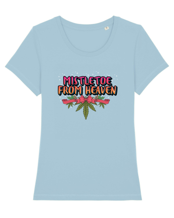 Mistletoe From Heaven Sky Blue