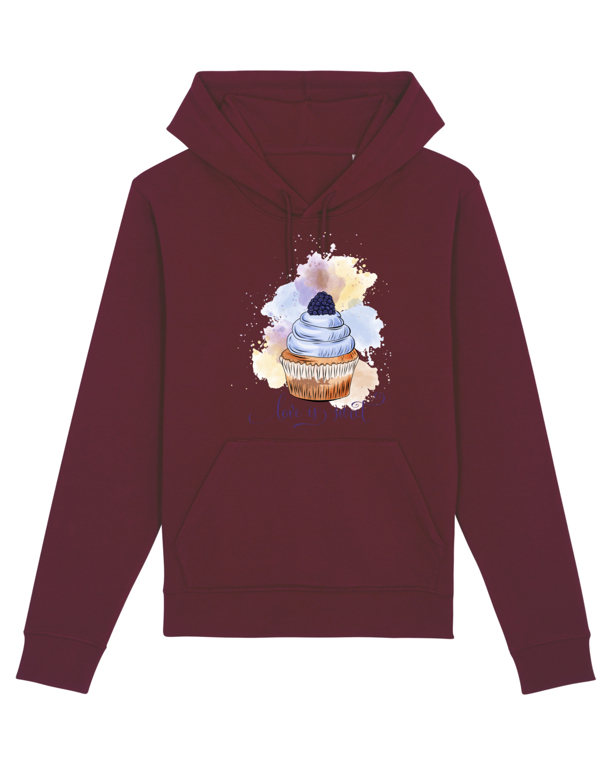 Hanorac Unisex Drummer Burgundy