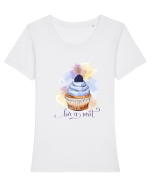 Dragoste e dulce Tricou mânecă scurtă guler larg fitted Damă Expresser