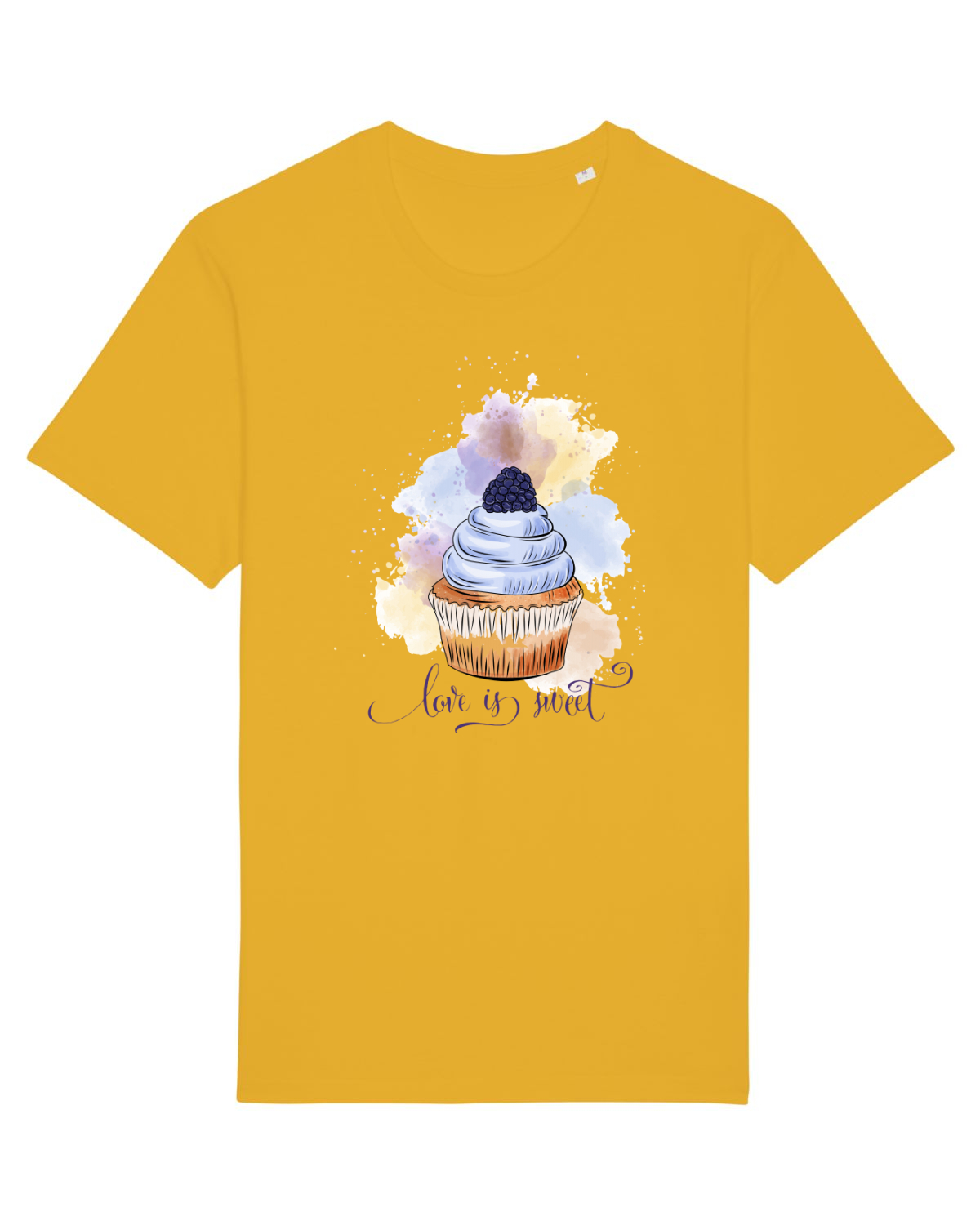Tricou mânecă scurtă Unisex Rocker Spectra Yellow