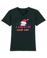 G-Wagen For Good Kids Tricou mânecă scurtă guler V Bărbat Presenter