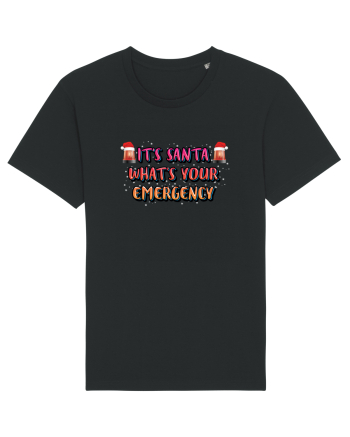 It's Santa What's Your Emergency Black