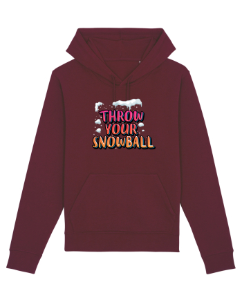 Throw Your Snowball Burgundy