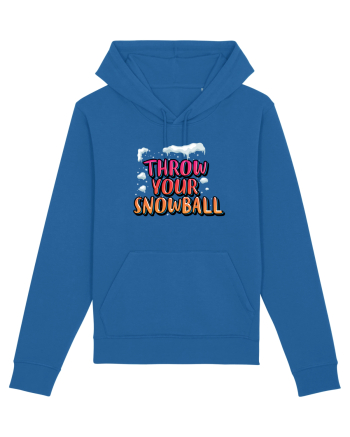 Throw Your Snowball Royal Blue