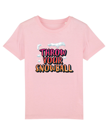 Throw Your Snowball Cotton Pink