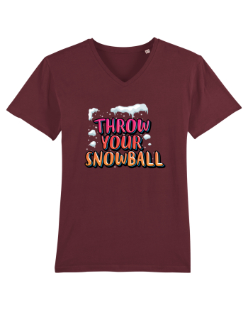 Throw Your Snowball Burgundy