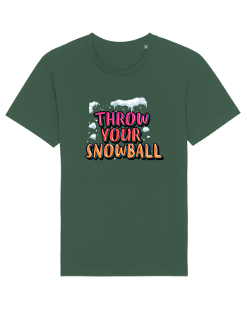Throw Your Snowball Bottle Green