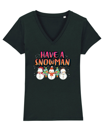 Have A Snowman Black