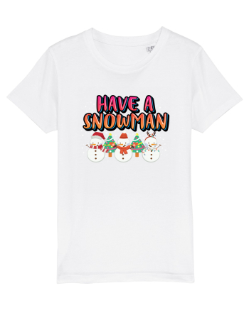 Have A Snowman White