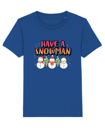 Have A Snowman Majorelle Blue