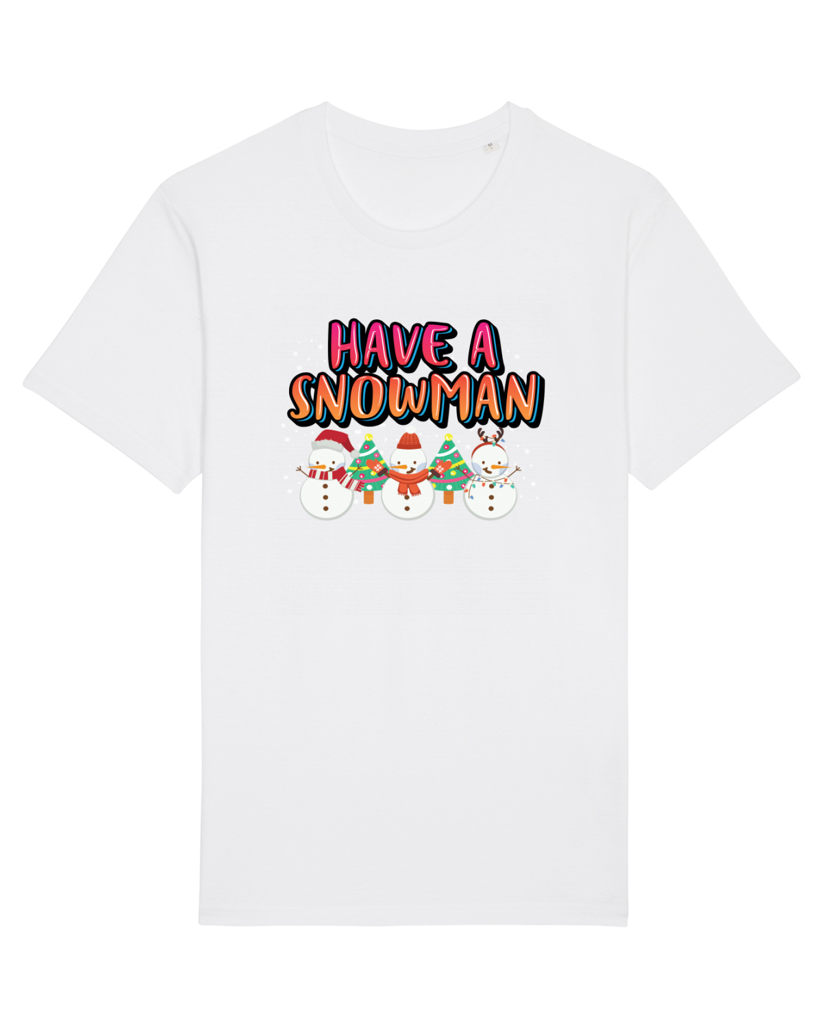 Tricou mânecă scurtă Unisex Rocker White