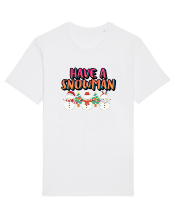 Have A Snowman White