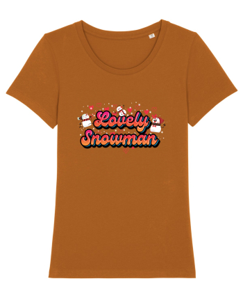 Lovely Snowman Roasted Orange