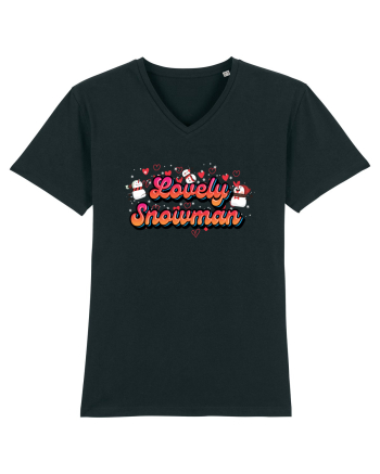 Lovely Snowman Black