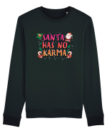 Santa Has No Karma Bluză mânecă lungă Unisex Rise