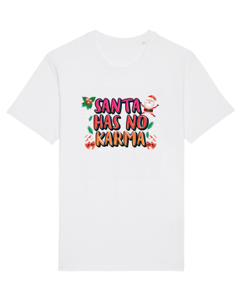 Santa Has No Karma White