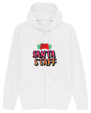 Santa Staff White