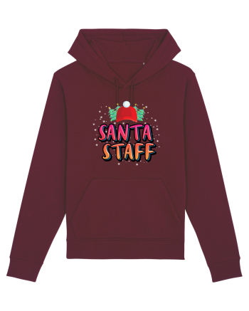 Santa Staff Burgundy