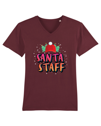Santa Staff Burgundy