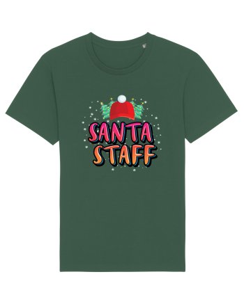 Santa Staff Bottle Green