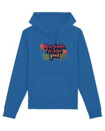 Dear Santa, I've Been Good Royal Blue