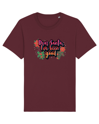 Dear Santa, I've Been Good Burgundy