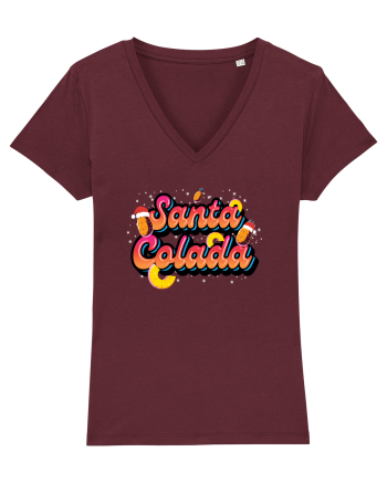 Santa Colada Burgundy