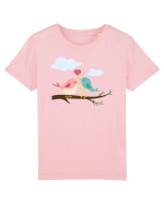 Doua păsărele Tricou mânecă scurtă  Copii Mini Creator