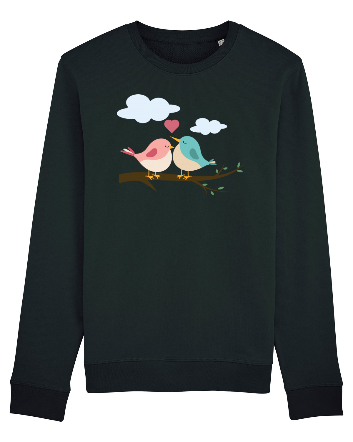 Bluză mânecă lungă Unisex Rise Black